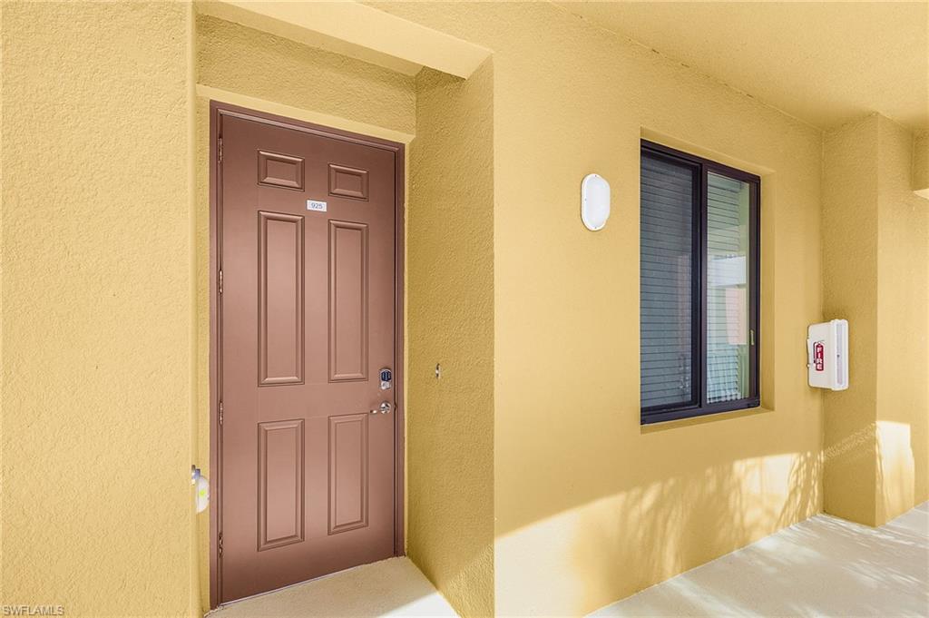 Private outdoor entrance.
