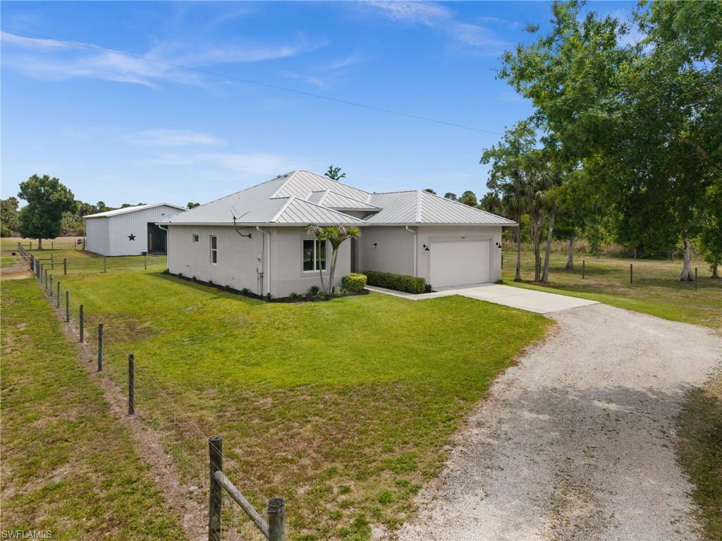 2018 concrete block home with standing seam lifetime roof