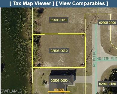 Aerial overview of property's location