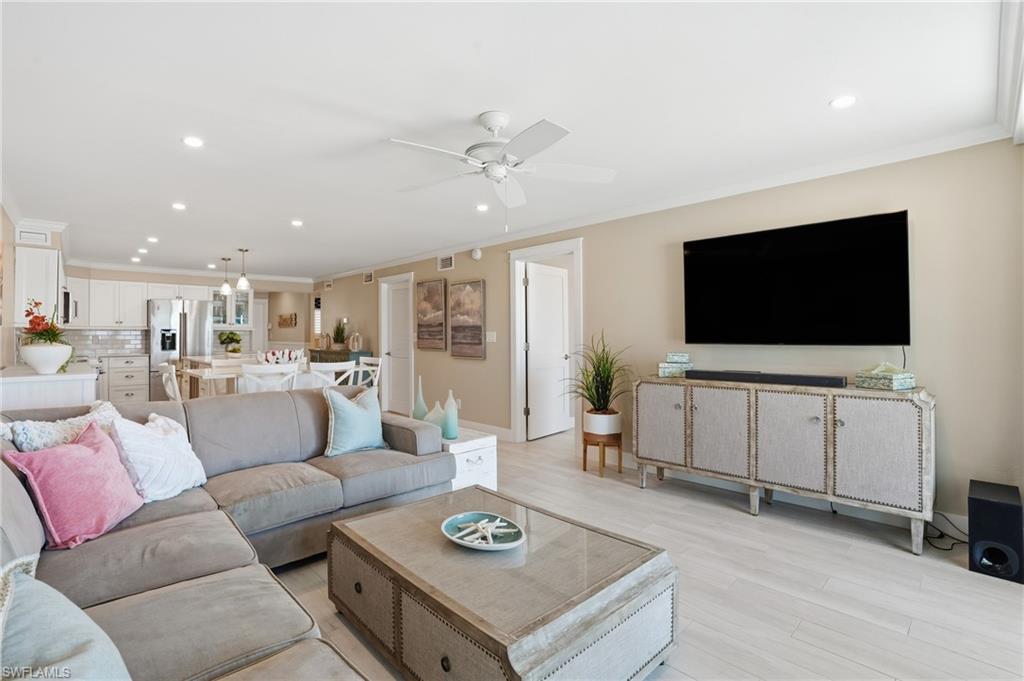 Living area - virtually enhanced