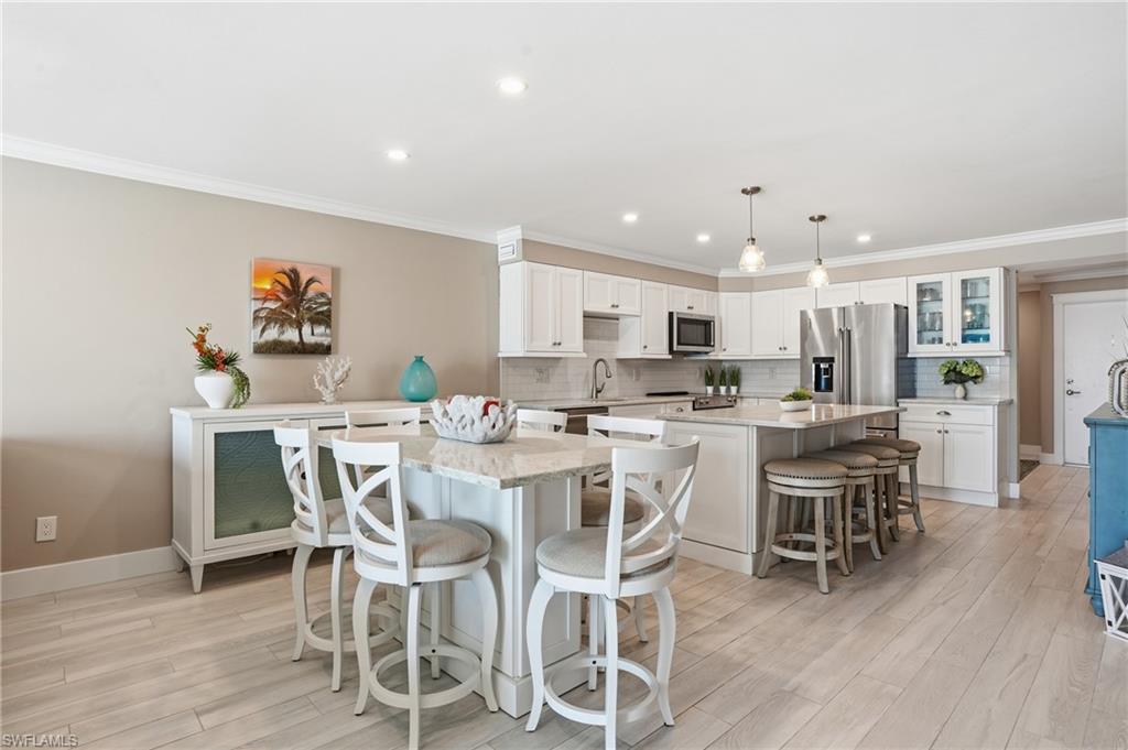 Dining area/kitchen - virtually enhanced