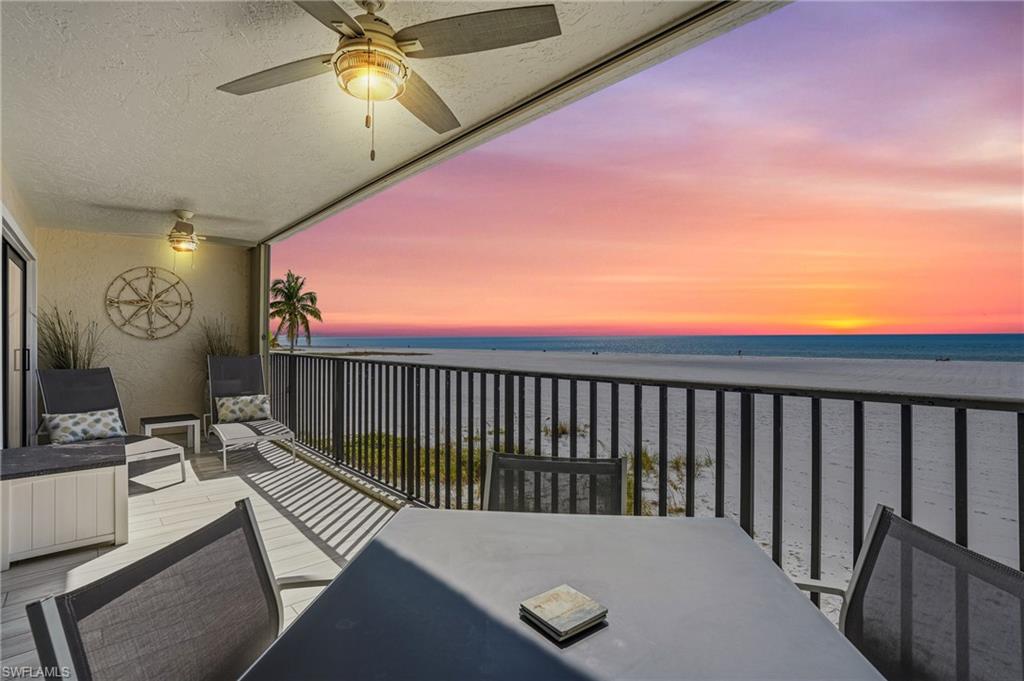 Sunset & Gulf views from your Western facing balcony - virtually enhanced