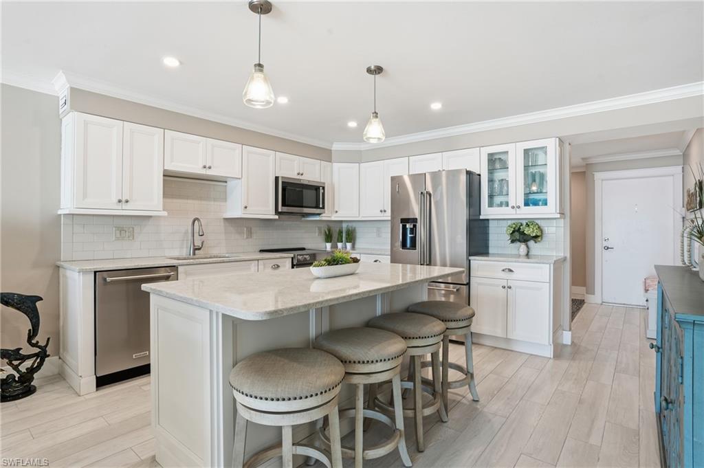 Kitchen area - virtually enhanced