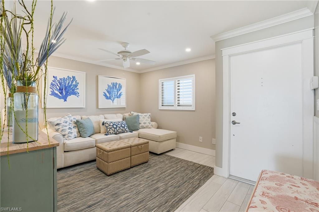 Den/living area - virtually enhanced