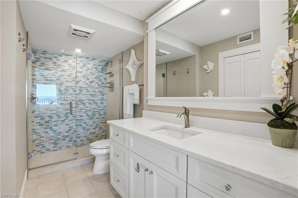 Updated secondary bathrooom - virtually enhanced