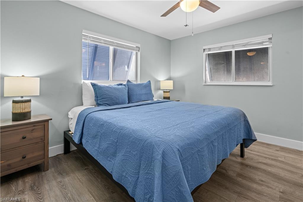 One of twelve hotel rooms