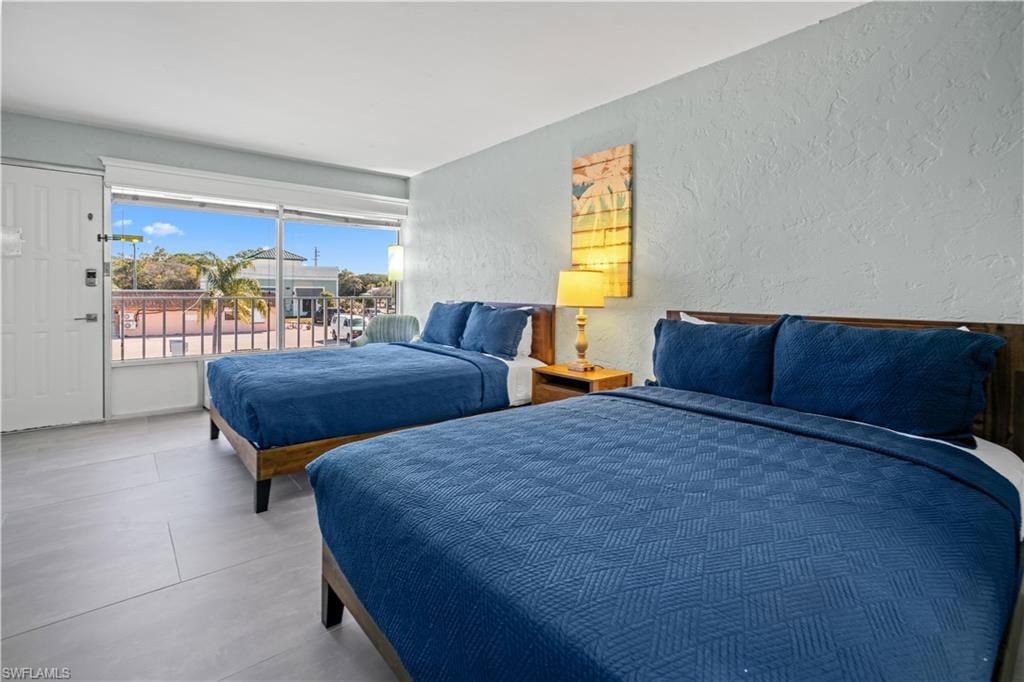 One of twelve hotel rooms