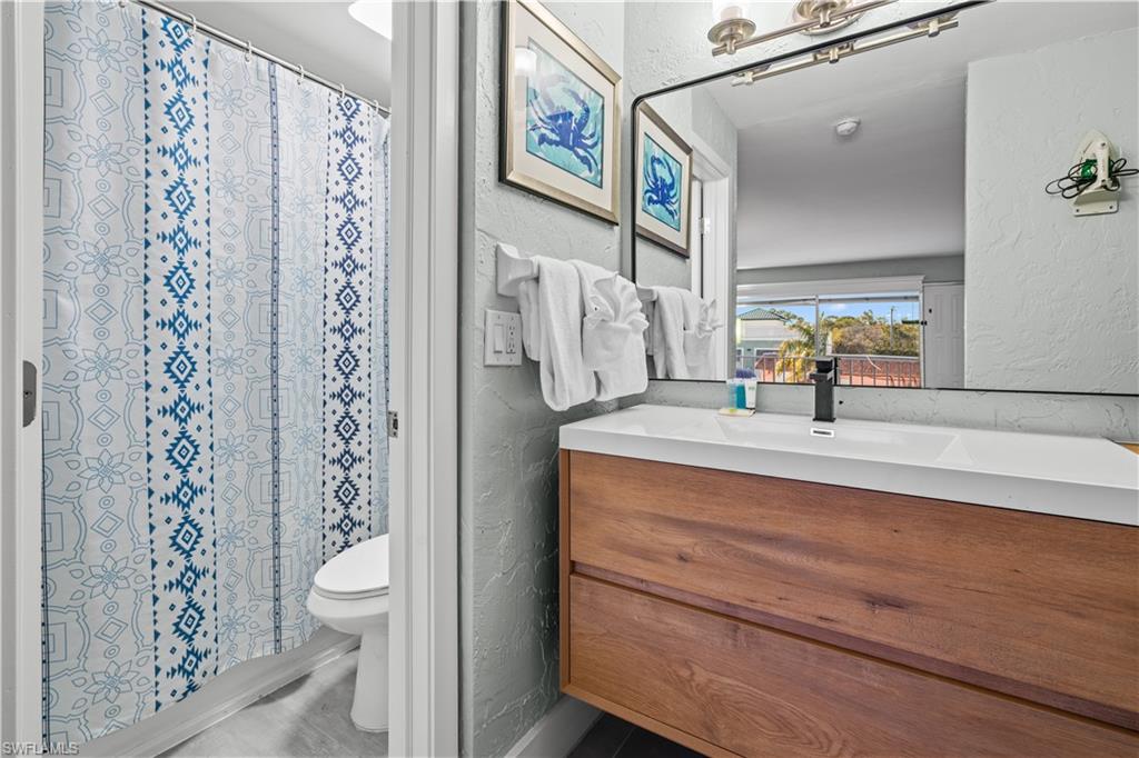 One of twelve hotel rooms