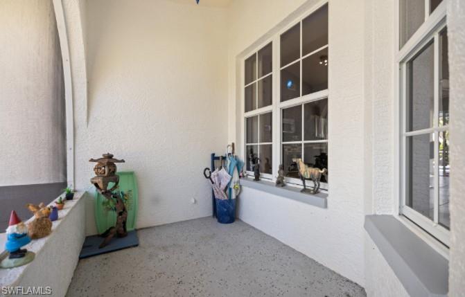 View of patio