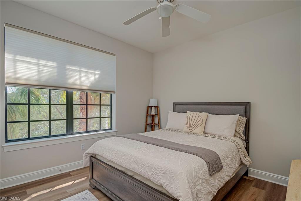 This is one of three bedrooms and has ample closet space and natural light
