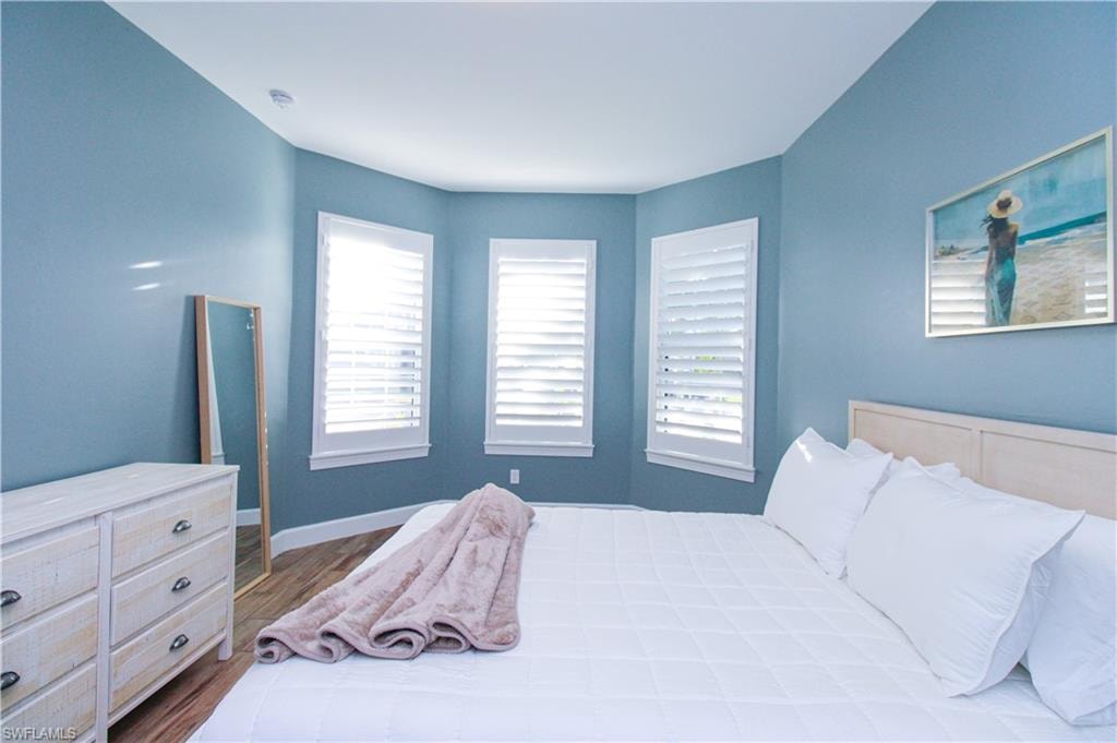 Bedroom featuring hardwood / wood-style floors