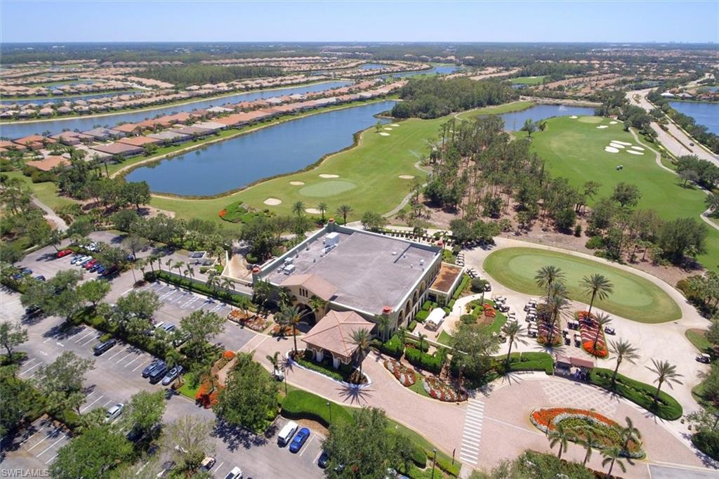 Aerial view of golf club!