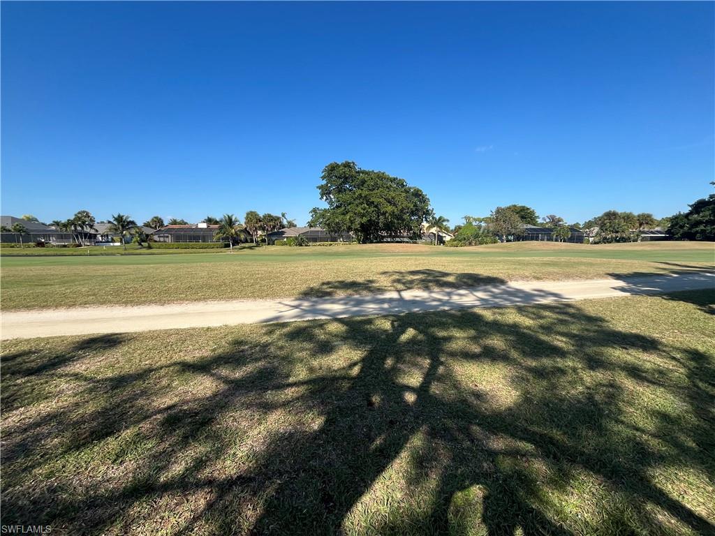 View to course