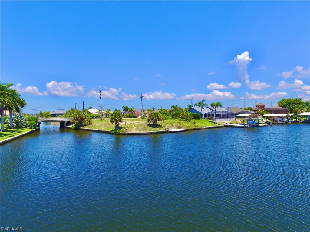 Water view with a notable bridge