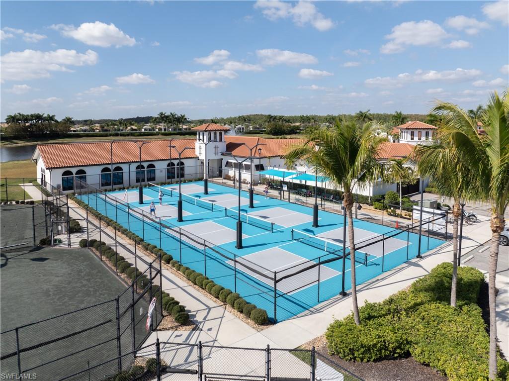 View of pool