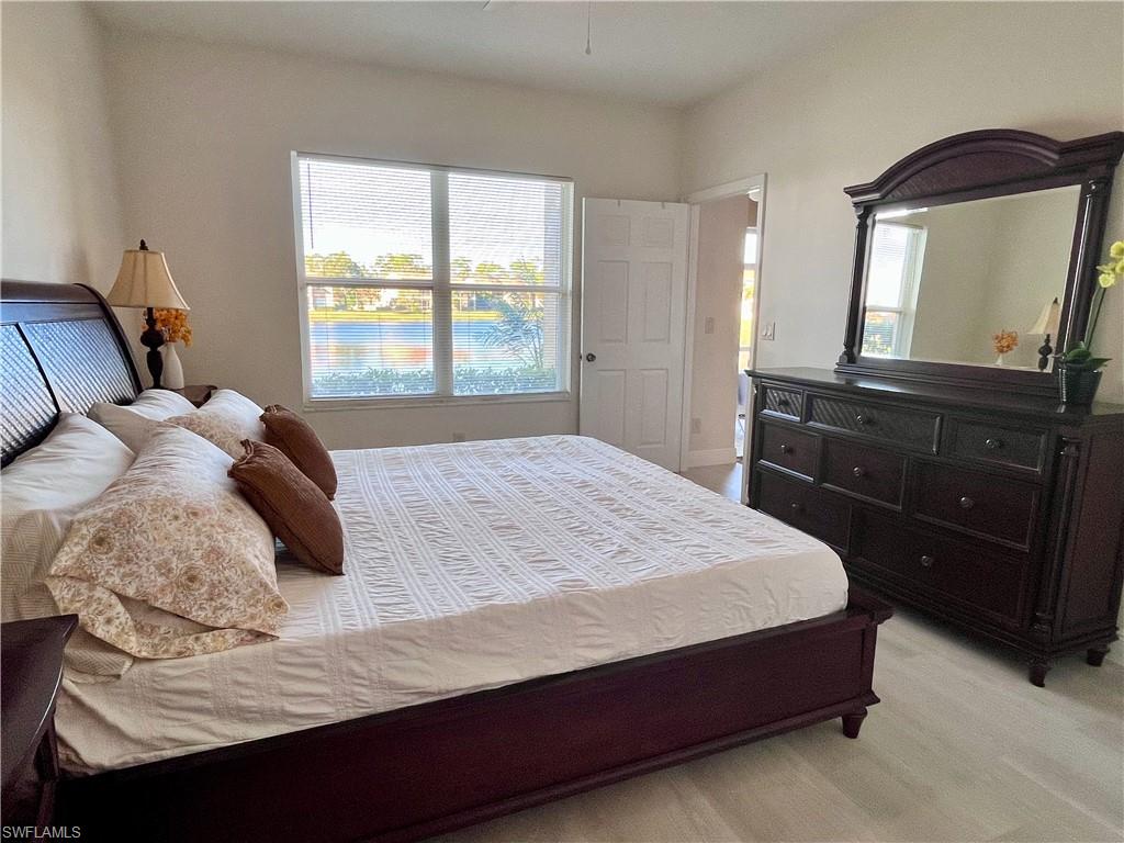 Bedroom featuring wood finished floors