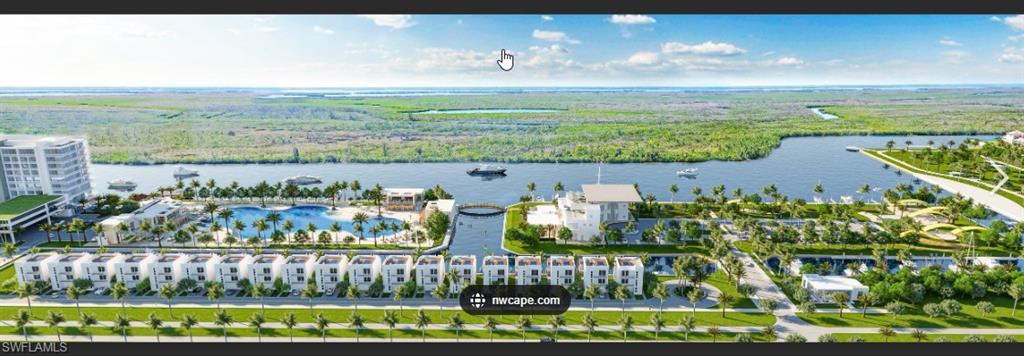 Bird's eye view of future 7 Island Project.