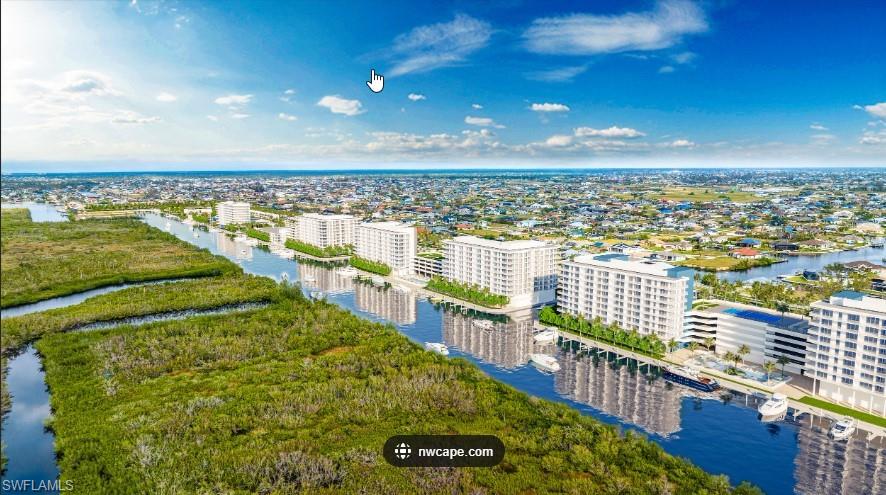 Bird's eye view of future 7 Island Project.