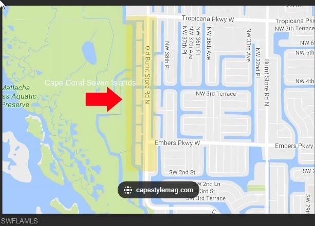 Map / location of future 7 Island Project.