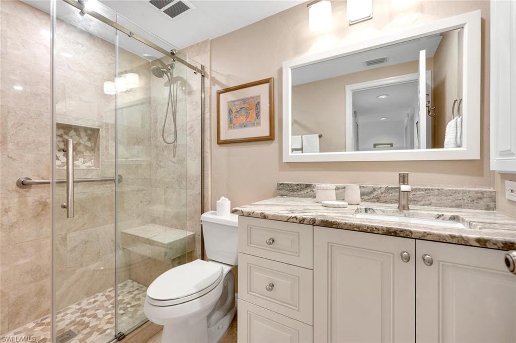 Guest bathroom updated nicely