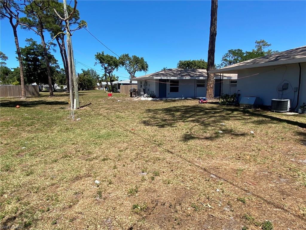 Large lot, easy to care for.