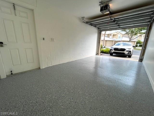 private deeded garage