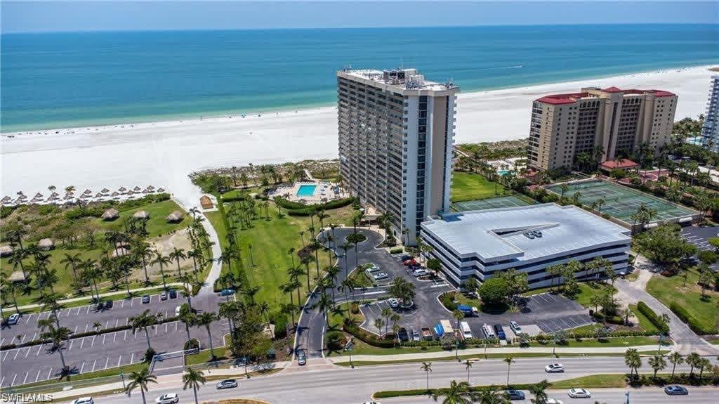 Waterfront bird's eye view of the  expansive coastline on the Gulf. Enjoy the beach life steps from the water.