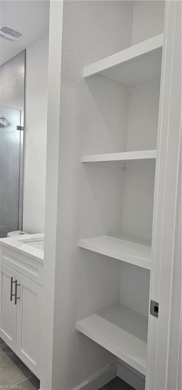 View of closet