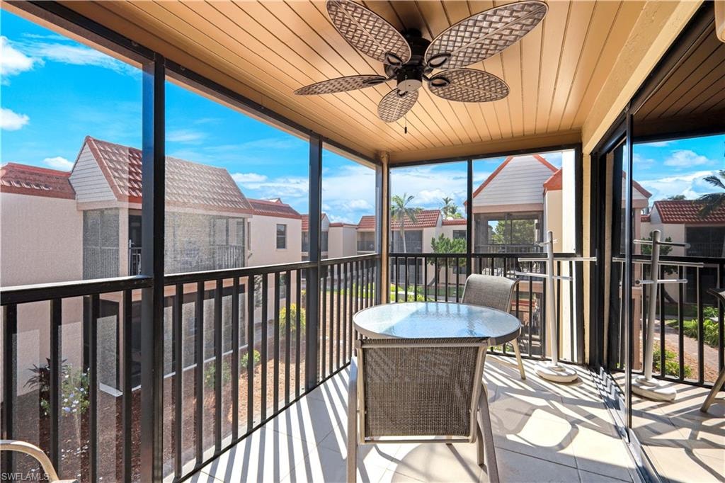 Screened Lanai with landscaped views