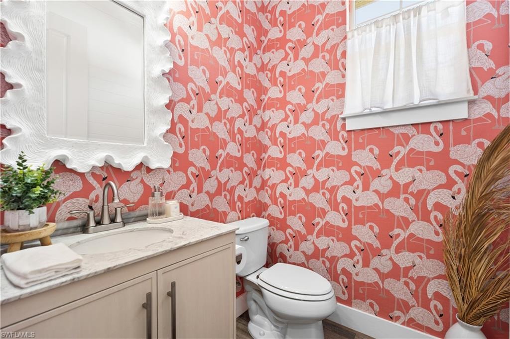 Main floor powder bath