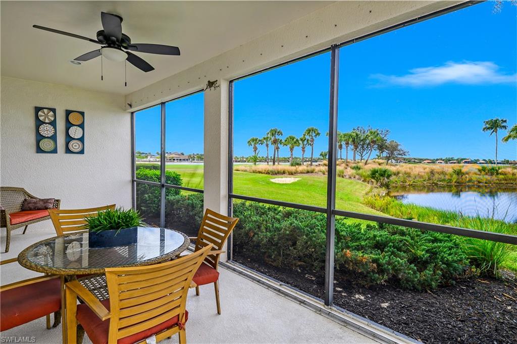 In addition to the amazing water and sunset views, you'll also love the view of the 2nd and 3rd holes of the championship golf course.