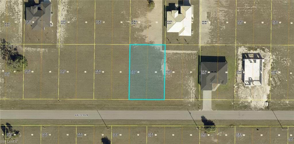 Map / location featuring property parcel outlined