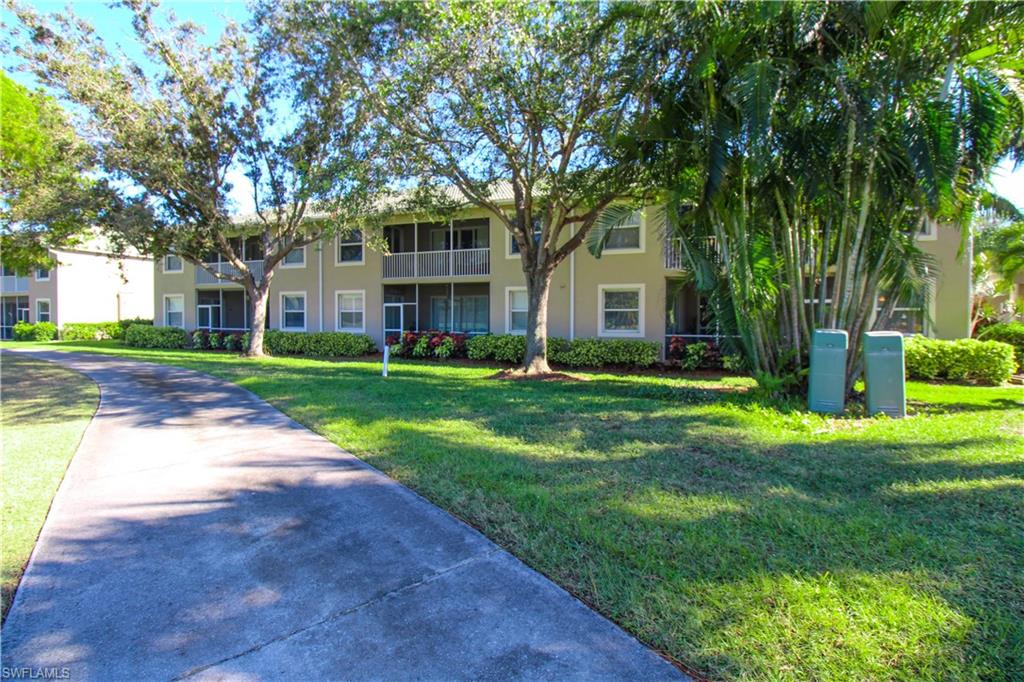 View of front of home with a front yard