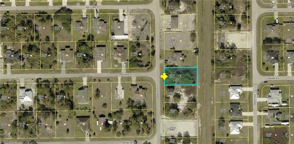 Aerial overview of property's location