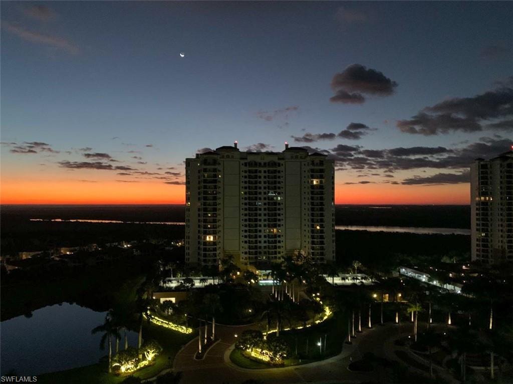 Sunrise view from east balcony