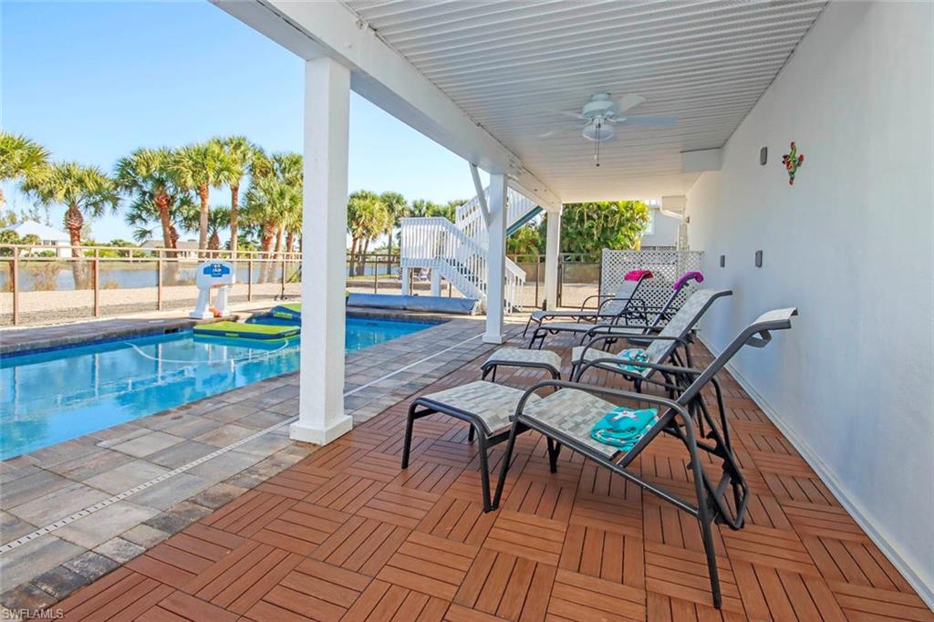 Covered Pool Deck