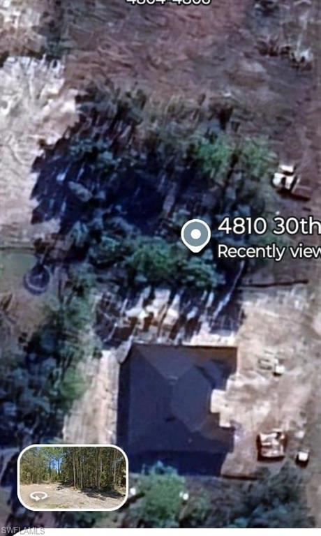 Aerial view of property's location