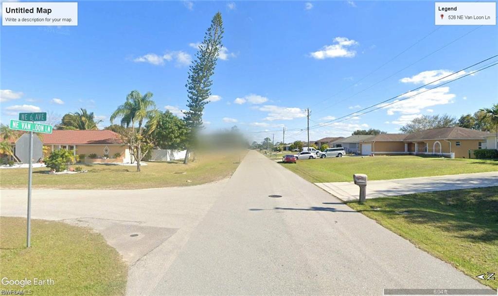 Street view towards East