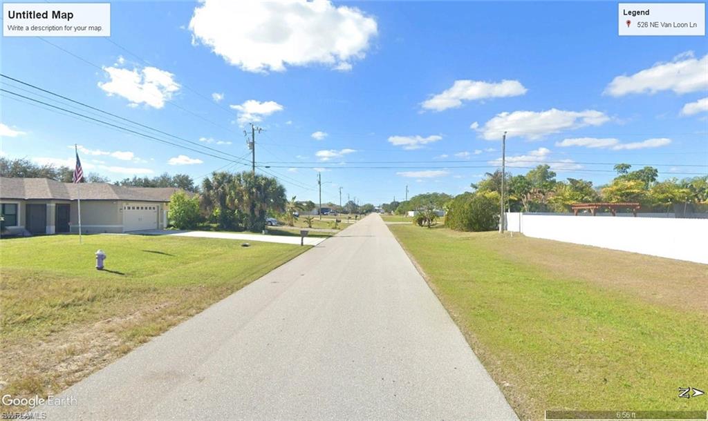 Street view towards West