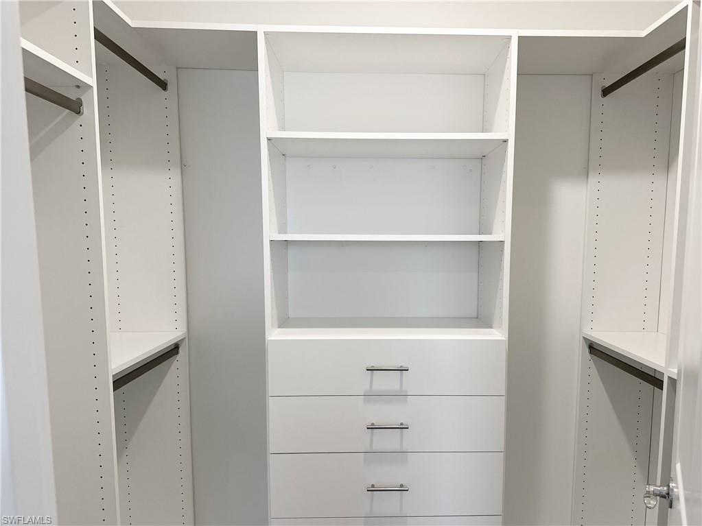 View of spacious closet
