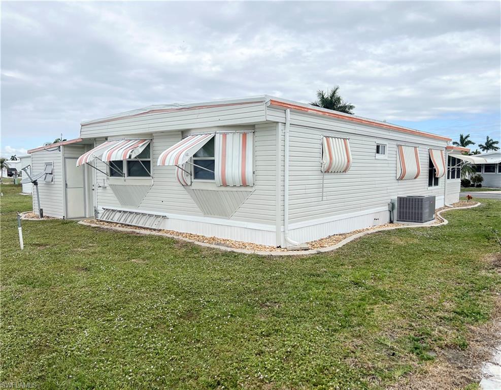 Rear of home
