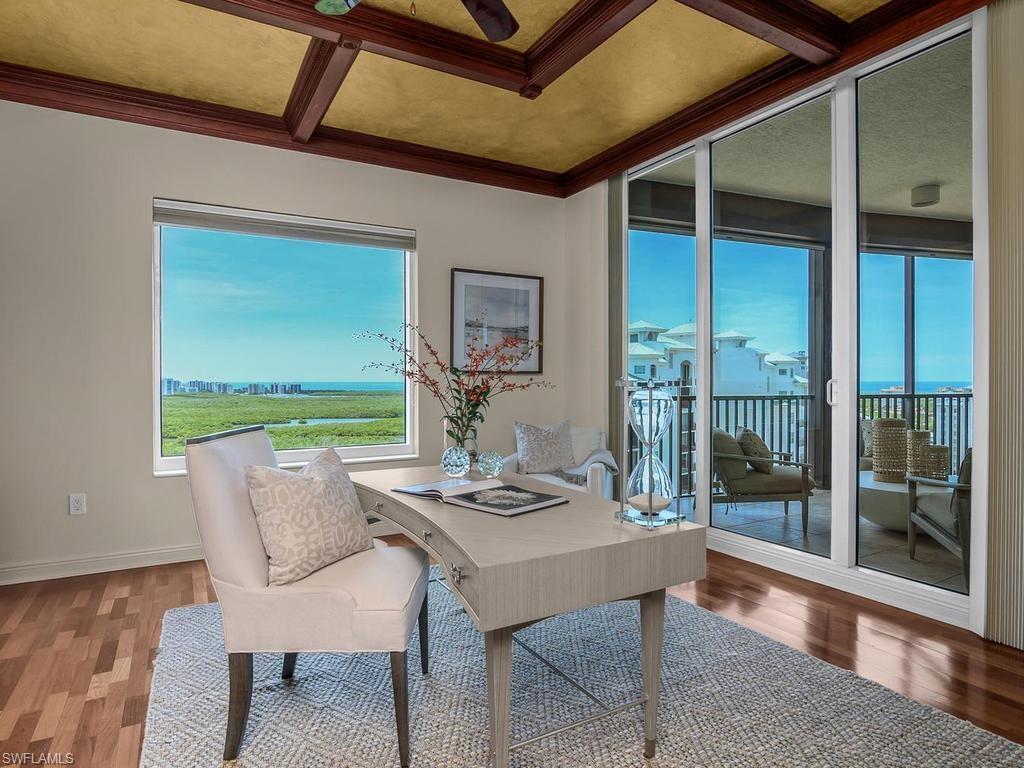 Endless Gulf views and access to lanai.