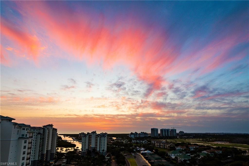 Sunset skies are the picture perfect end to your day.