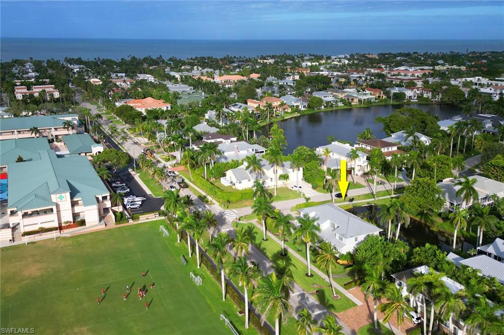 View of property location with a nearby body of water