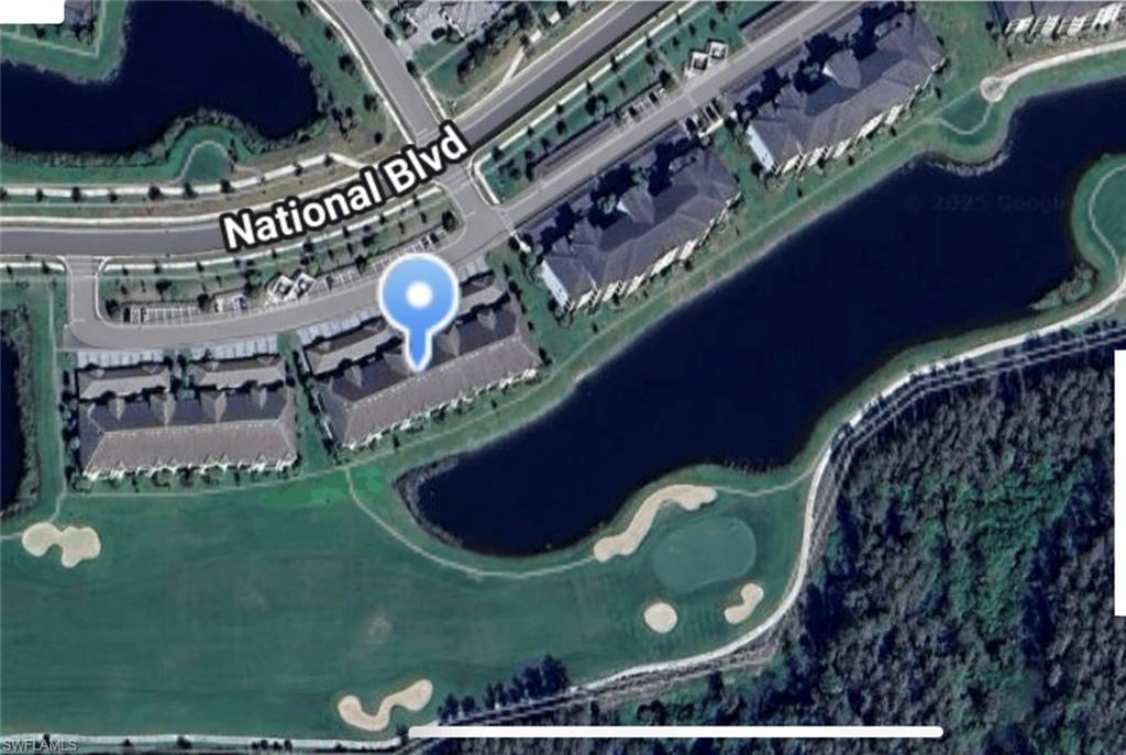 Aerial overview of property's location
