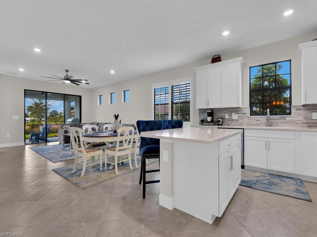 Open Kitchen and Family Room area