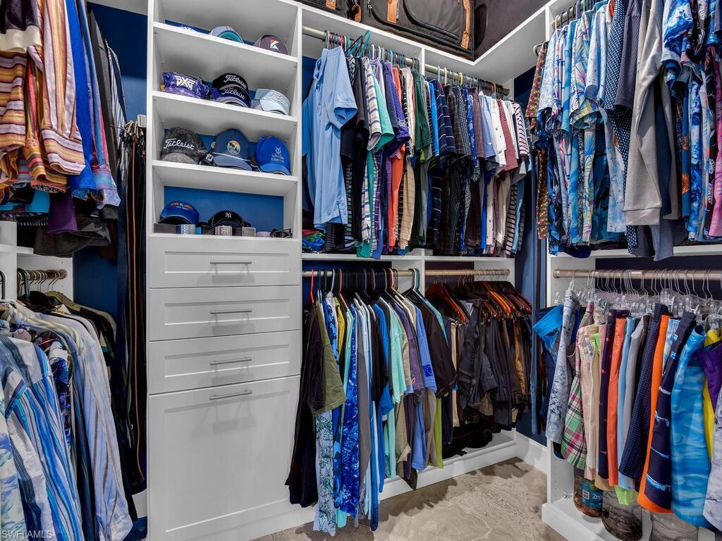 Primary Closet with Custom Organizers