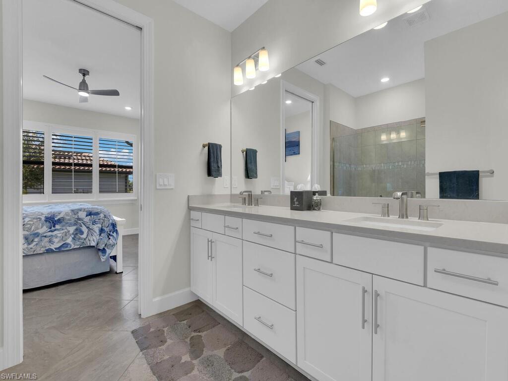 Primary Bath with Double Sinks