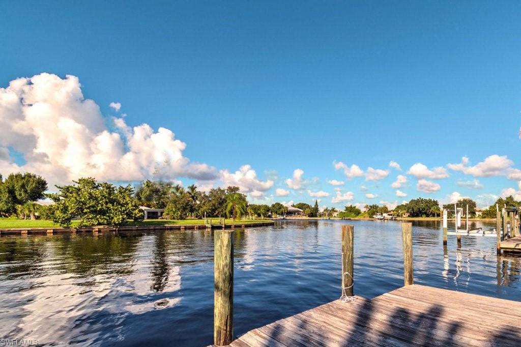 Dock featuring a water view