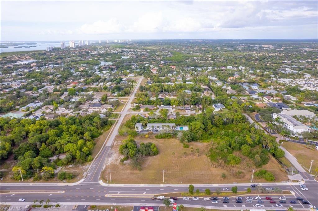 View of property location looking North
